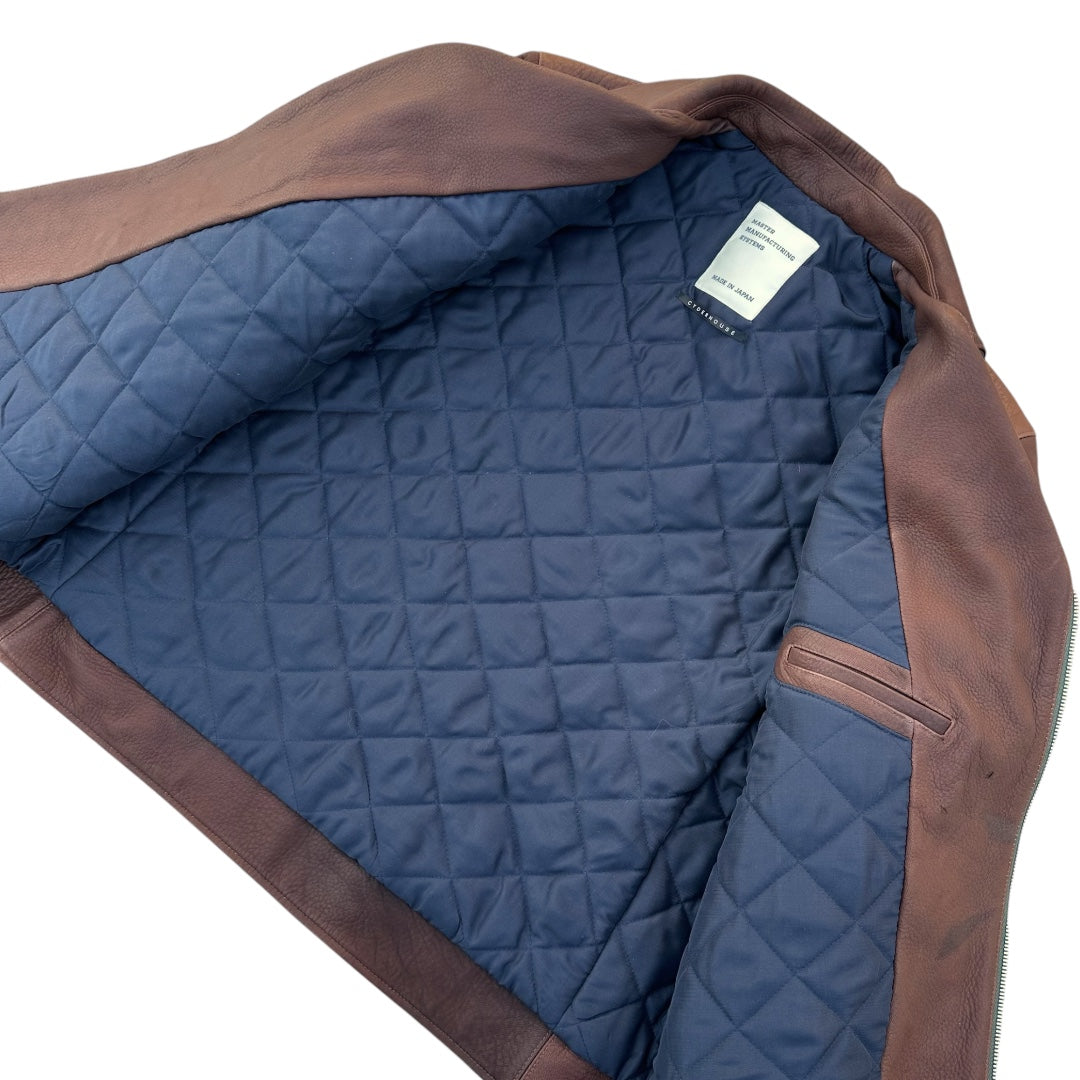 Biker jacket baby elk