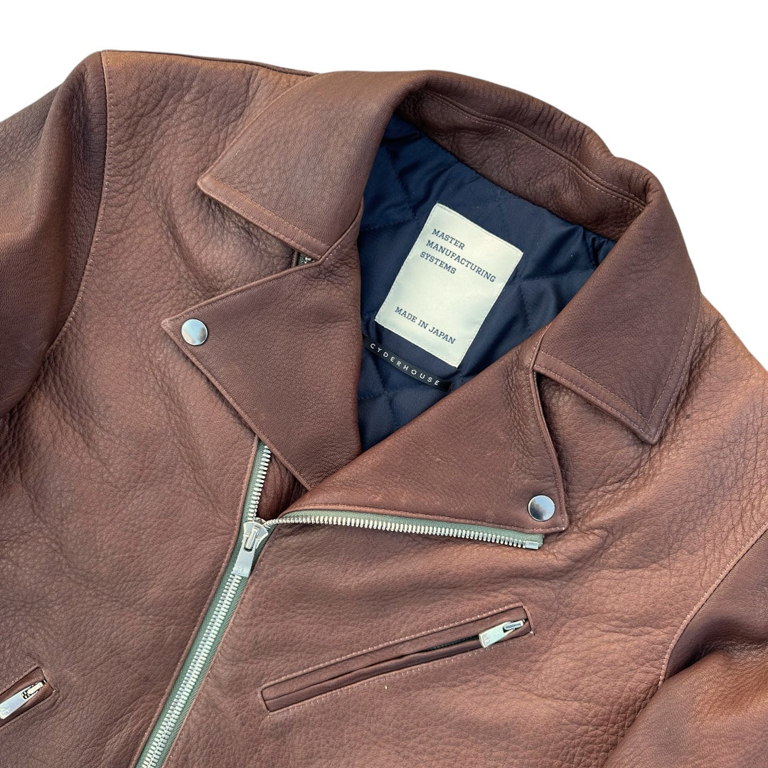 Biker jacket baby elk