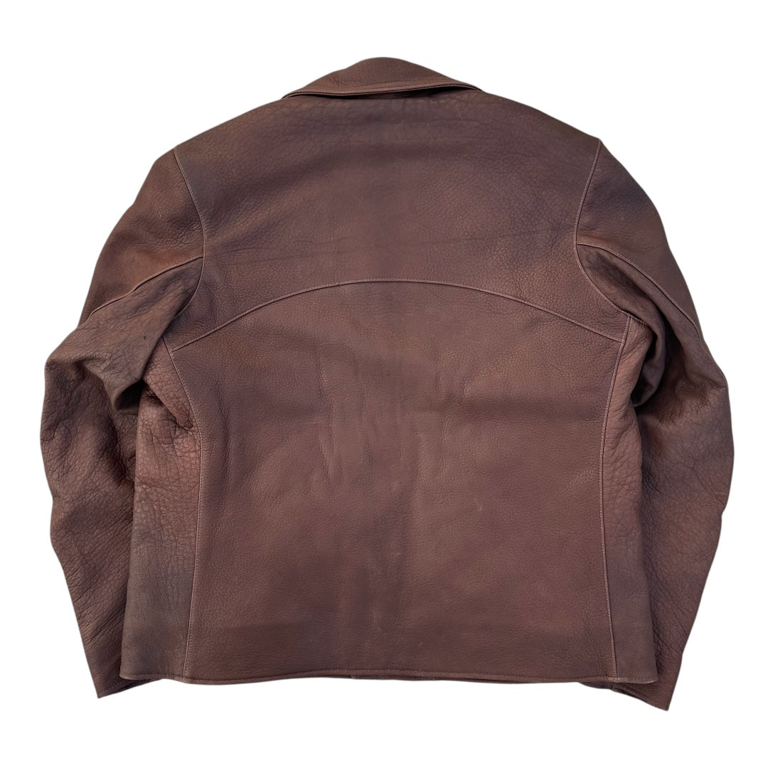 Biker jacket baby elk