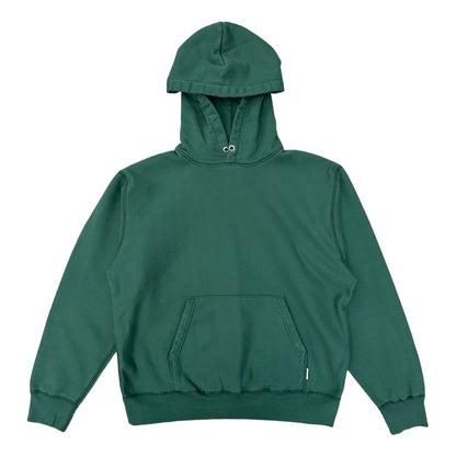 18 oz vintage wash green hoodie