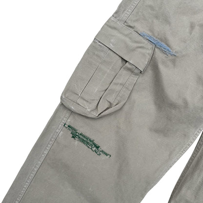 Cargo pant damaged cotton rip stop